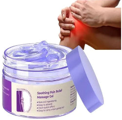 Gel de masaje para aliviar el dolor- Diseñado para aliviar molestias musculares y articulares.